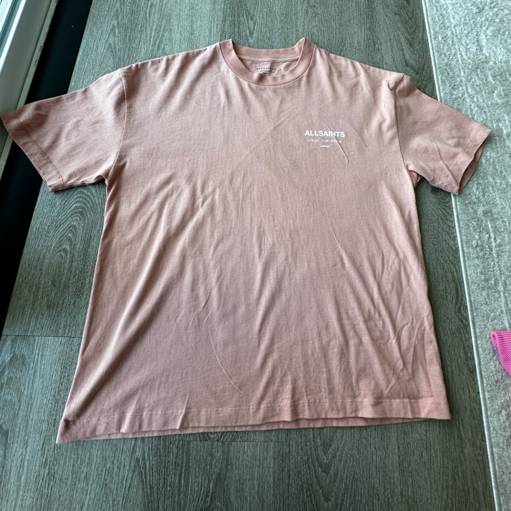 All Saints Dusty Pink Sleep Shirt